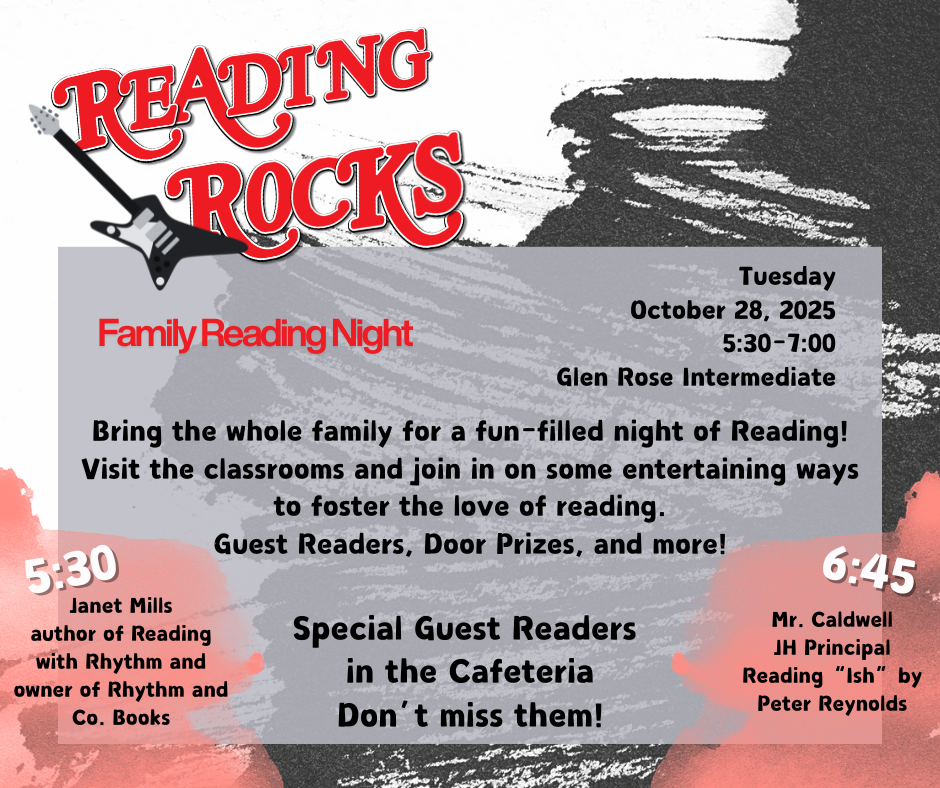 Family Reading Night Flyer