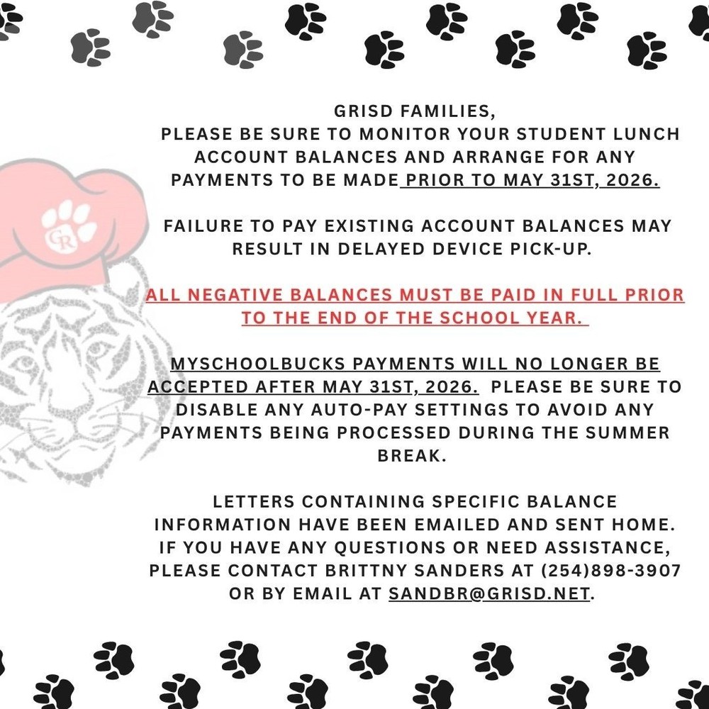 Lunch Account
