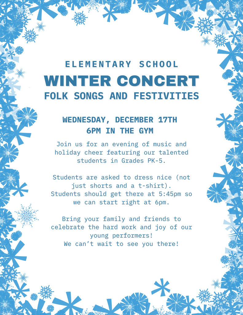 Elementary Winter Concert