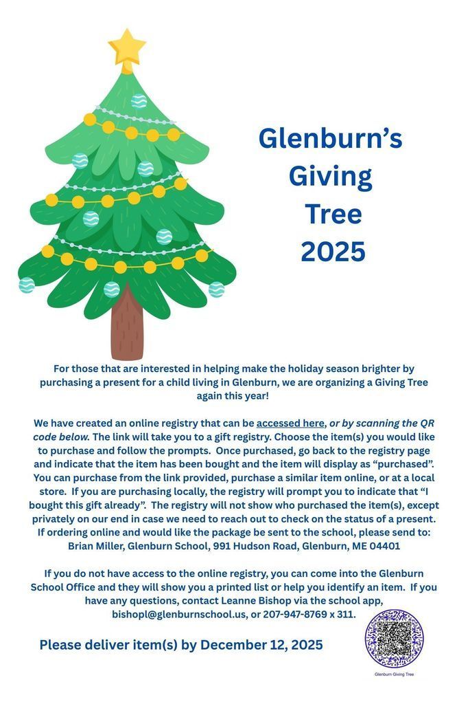 Glenburn's Giving Tree