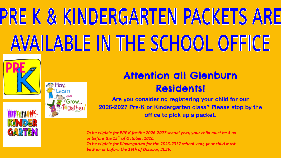 Pre K & Kindergarten Registration