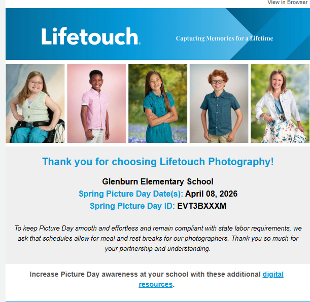 Spring Picture Day!!