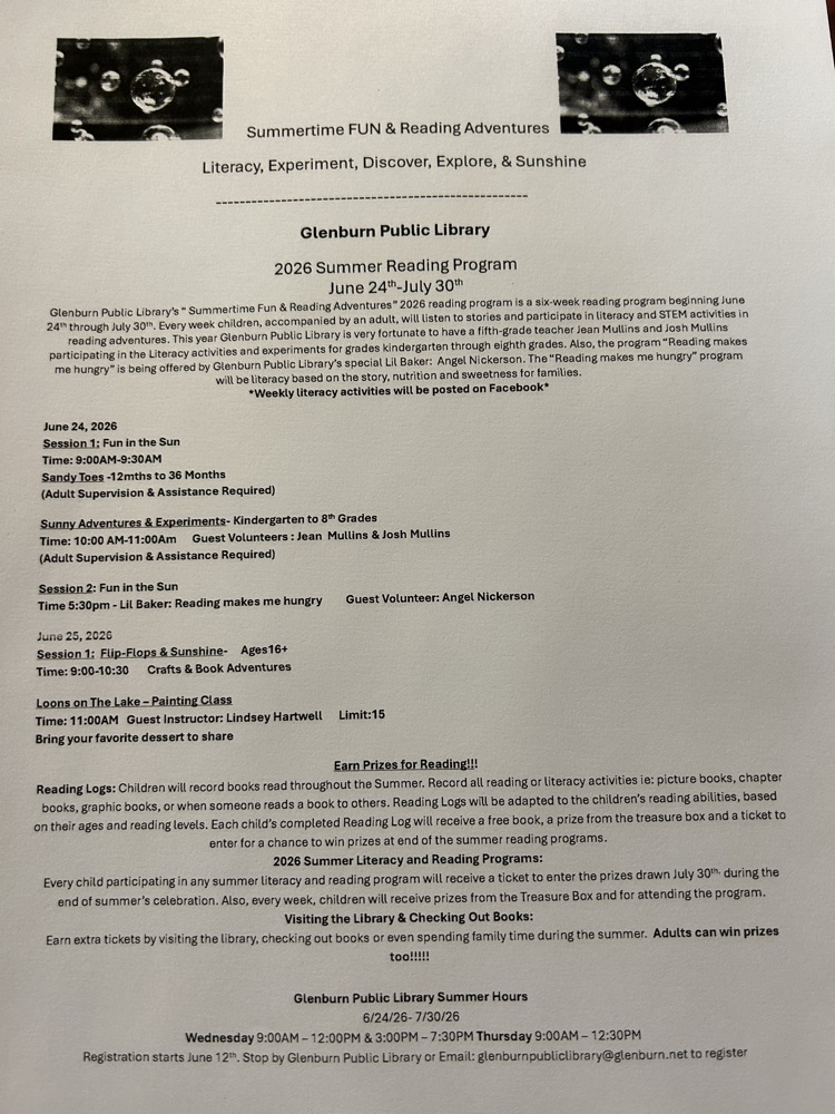 Summer Reading Program