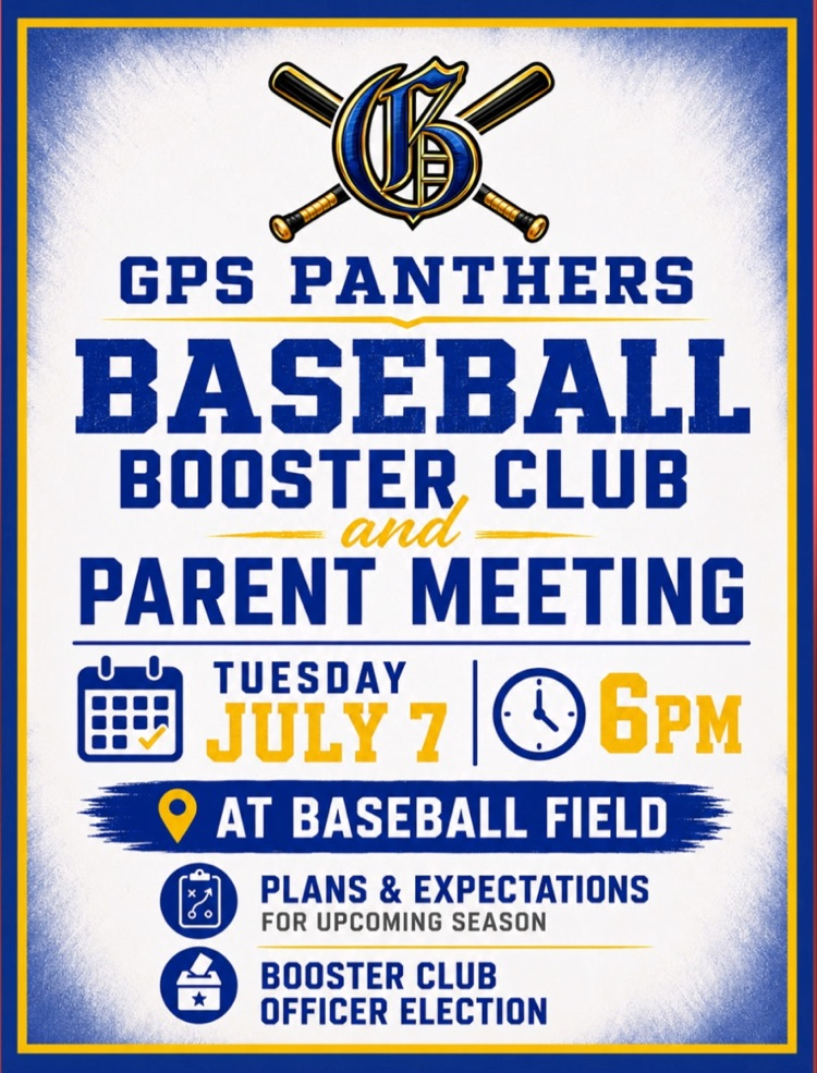 Baseball Parent and Booster meeting