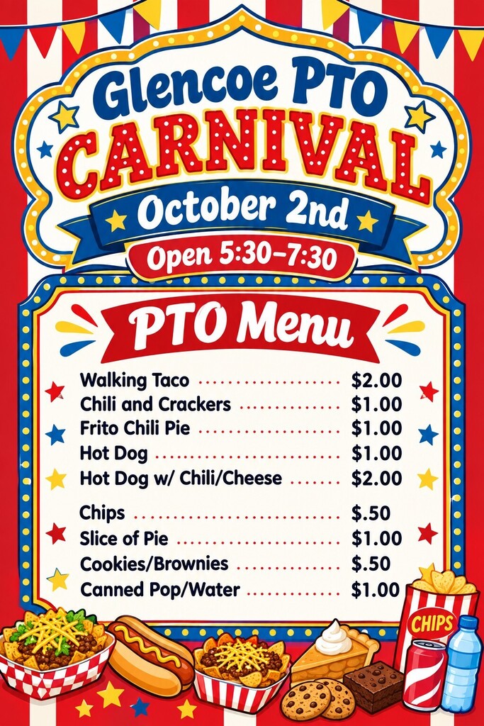 Carnival Menu