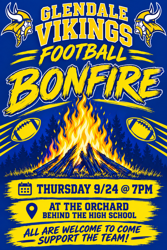 bonfire flyer