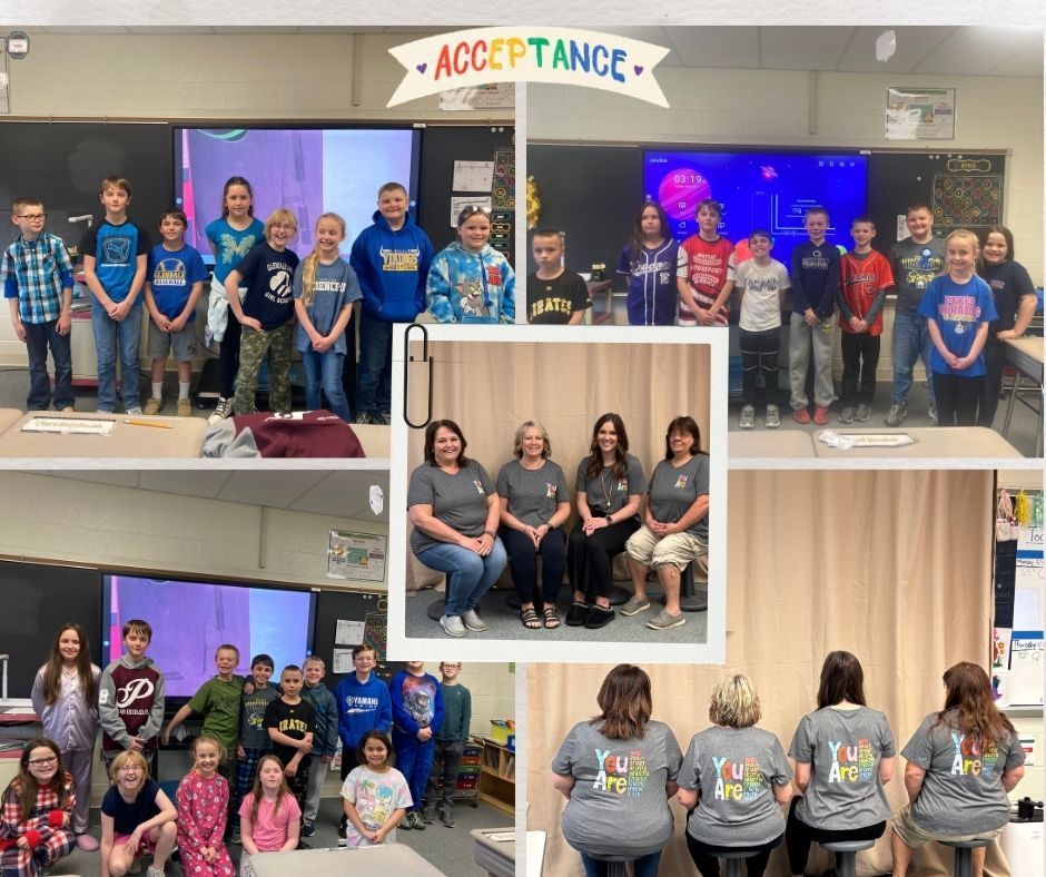 Staff and students participated in autism awareness week