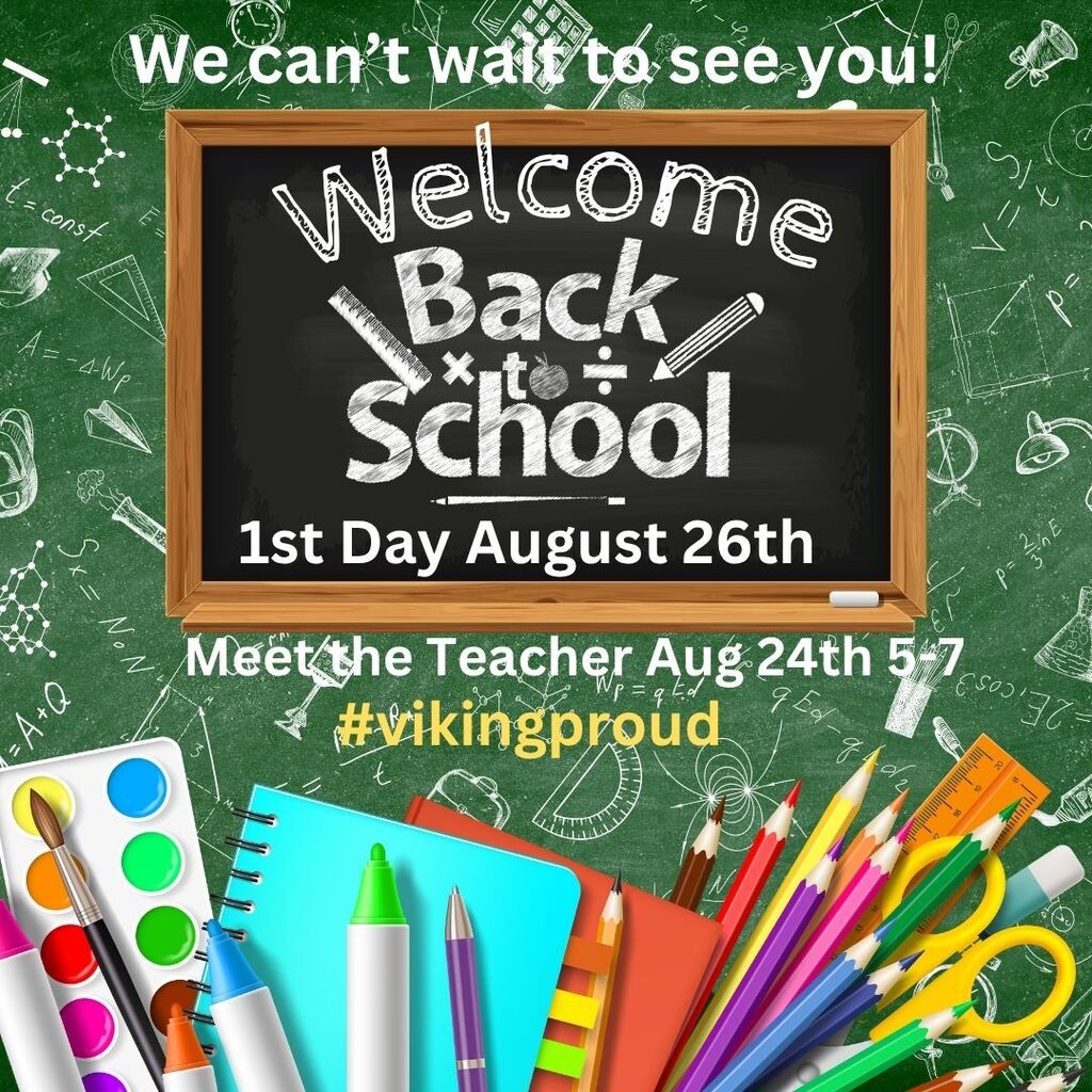 Back to School dates 