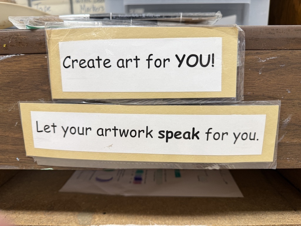 Artwork speaks for you!