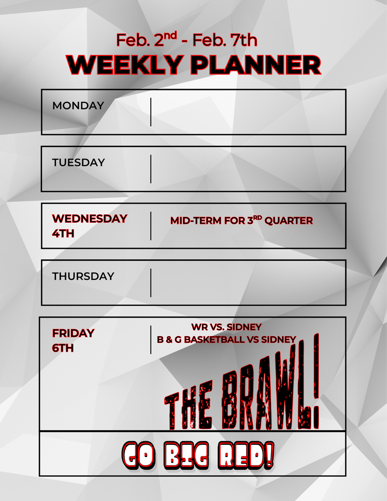 DCHS Activities 2/2-2/7