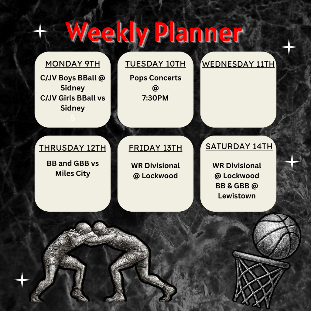 DCHS Activities 2/9-2/14