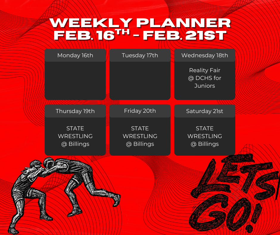 DCHS Activities 2/16-21