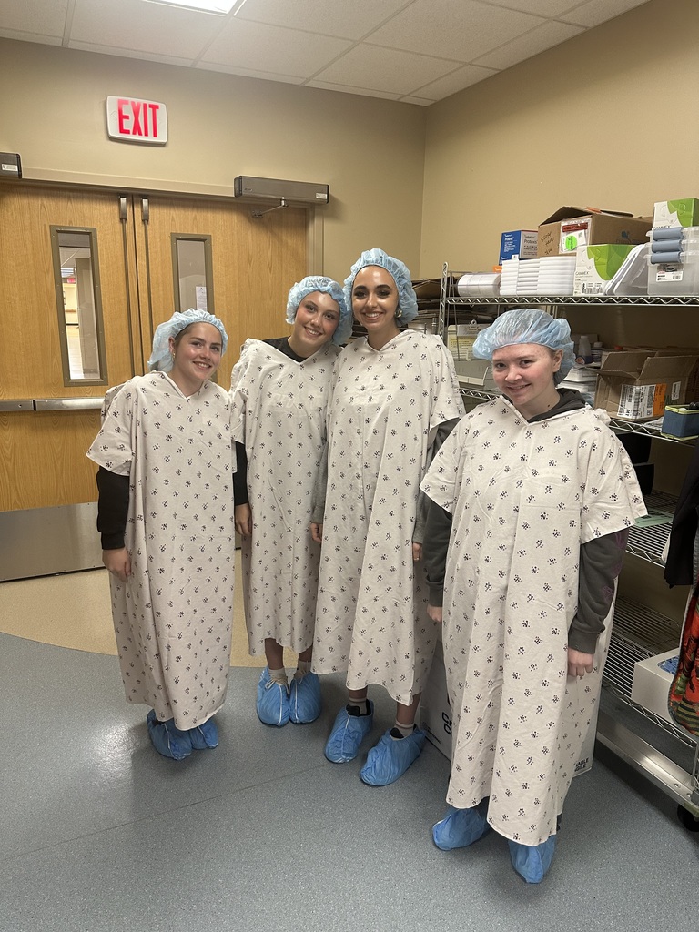 STudents dressed as patients