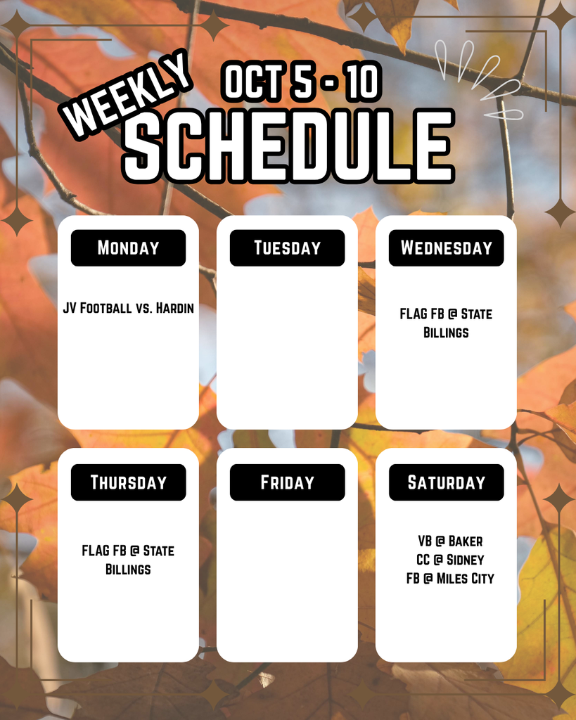 schedule