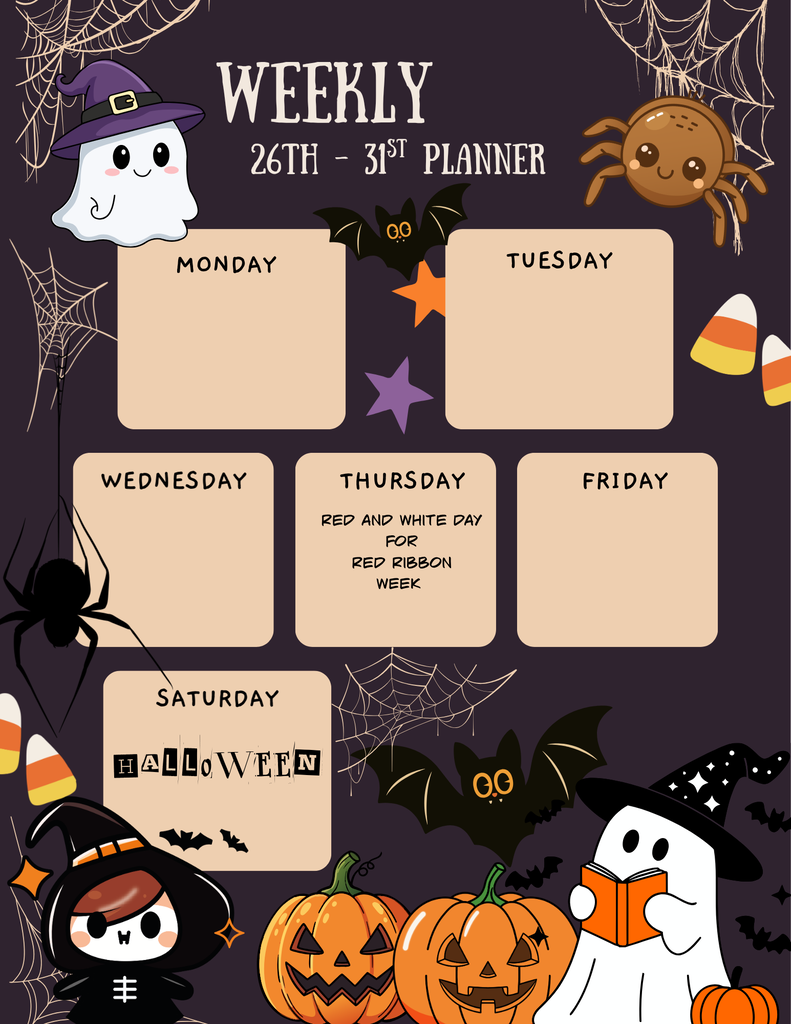 Oct. 26th - Oct. 31st