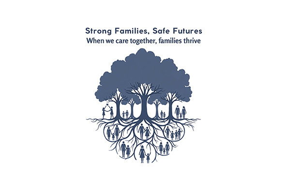 Strong Families single color wide