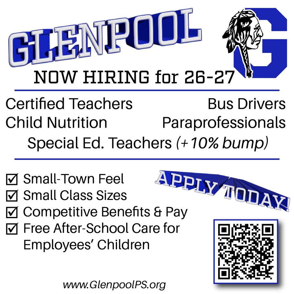 Now Hiring for school year 26-27
