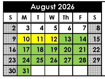 26-27 Calendar now available