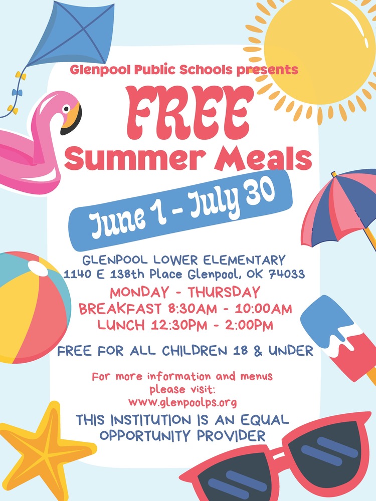 Summer meals flyer