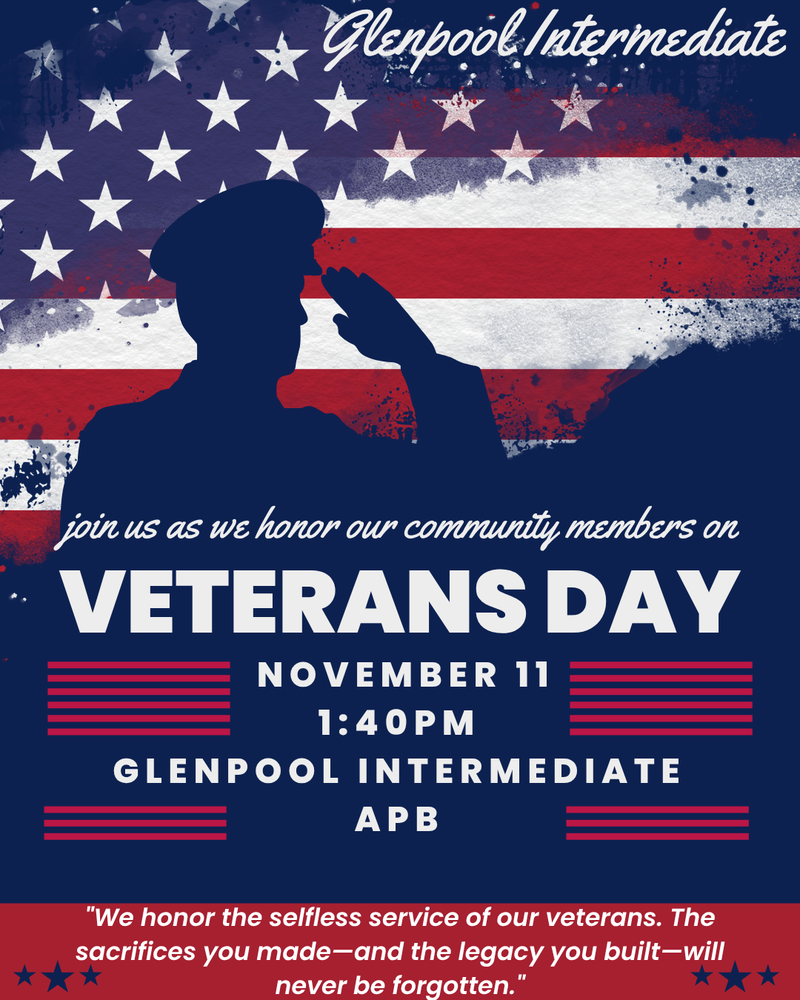 Veteran's Day Invitation