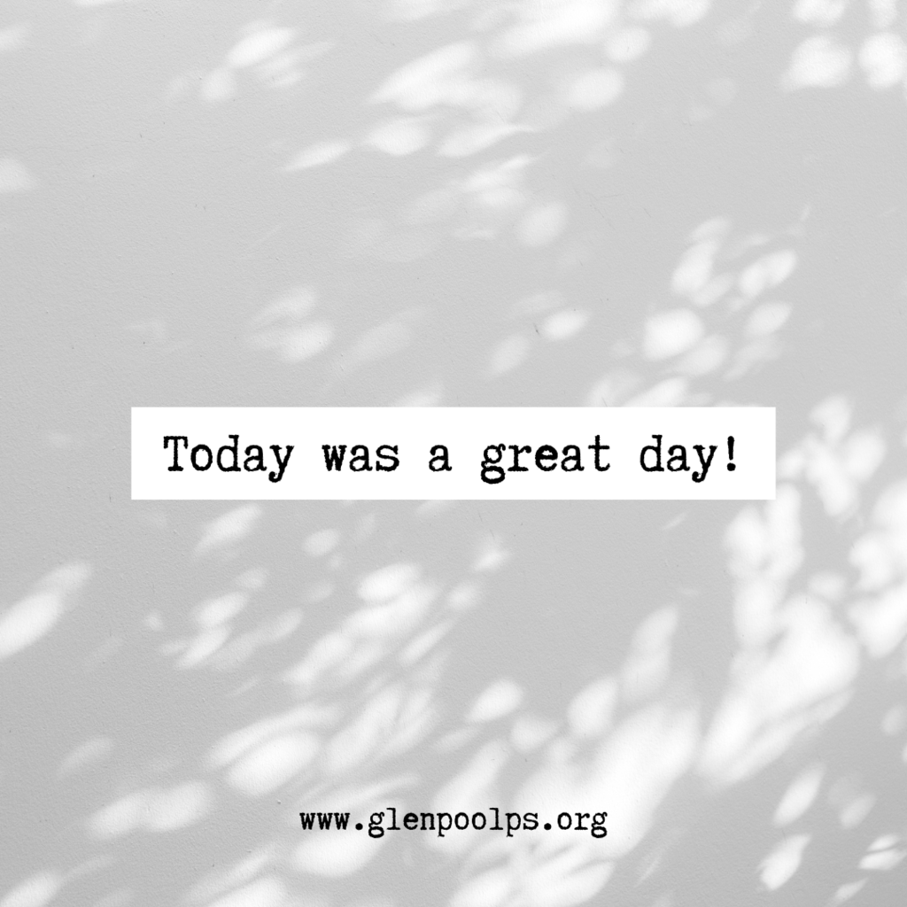great!