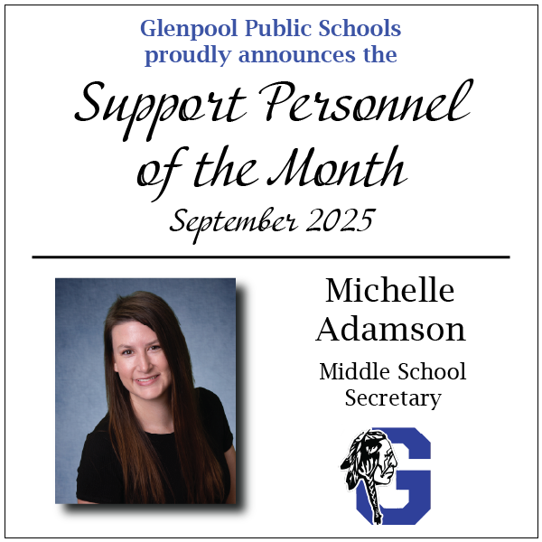 Michelle Adamson - Support Employee of the Month for Sept 2025
