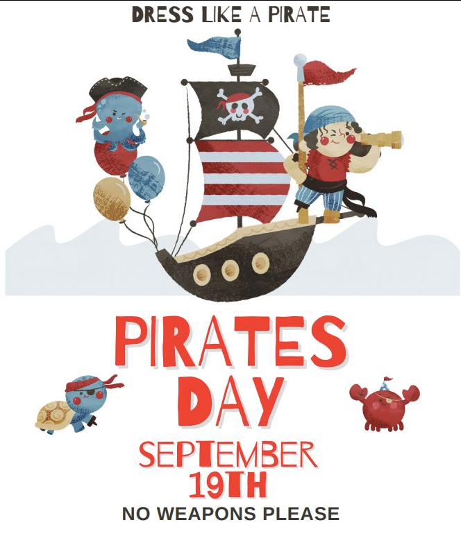 Dress Like a Pirate Day