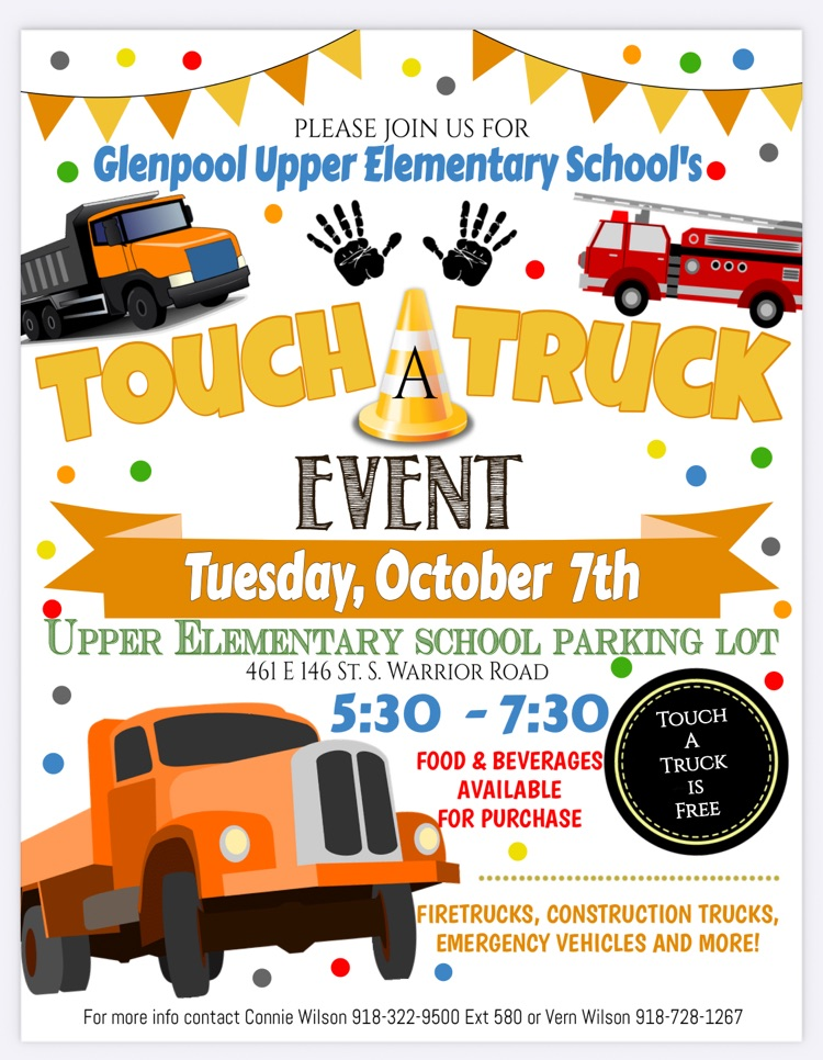Touch A Truck event tonight!