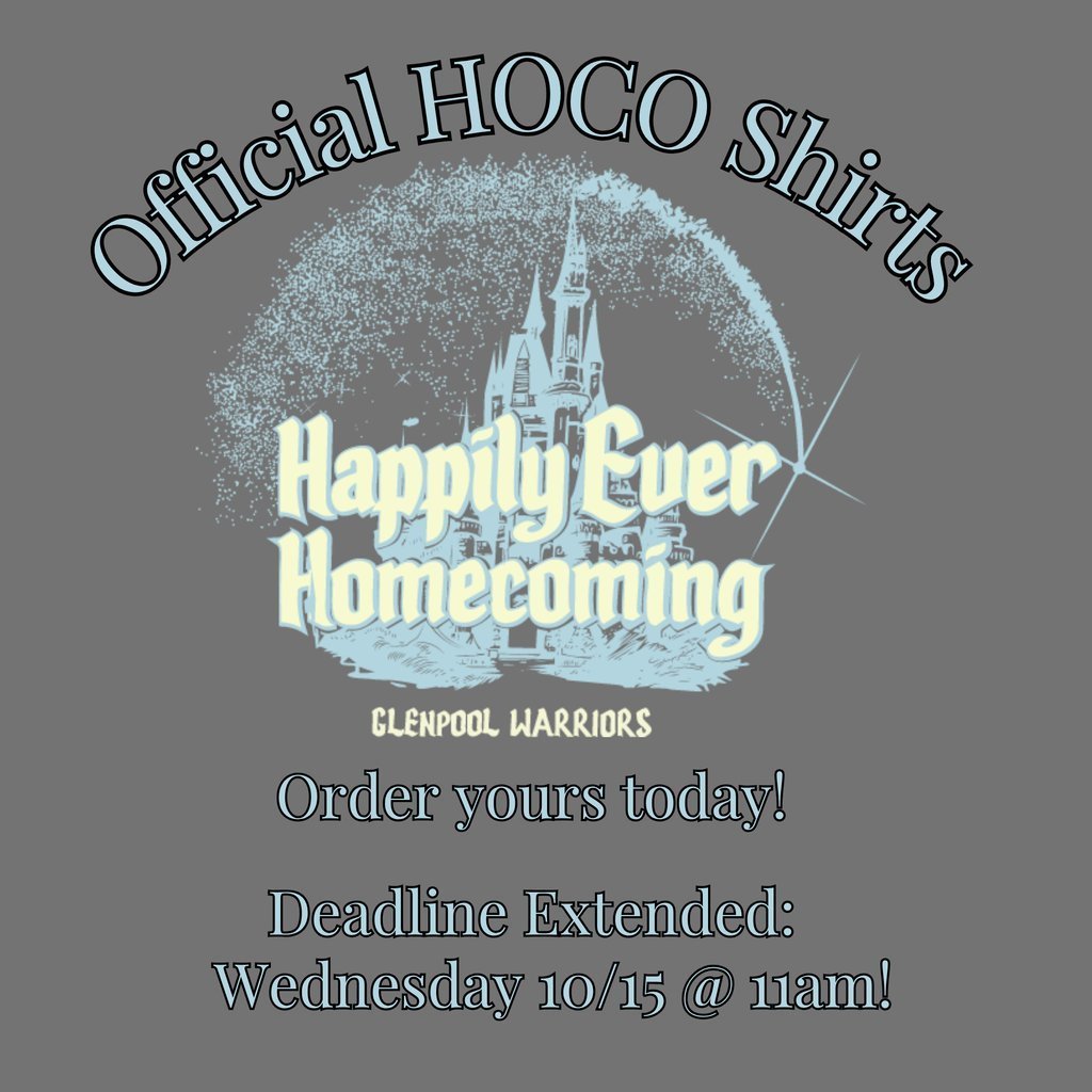 2025 Homecoming Shirt Design