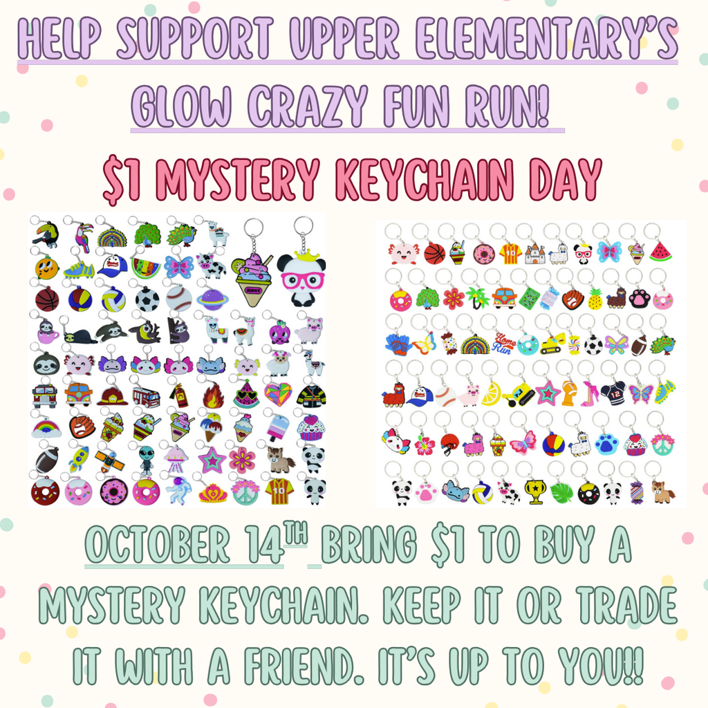 $1 Mystery Key Chain Day