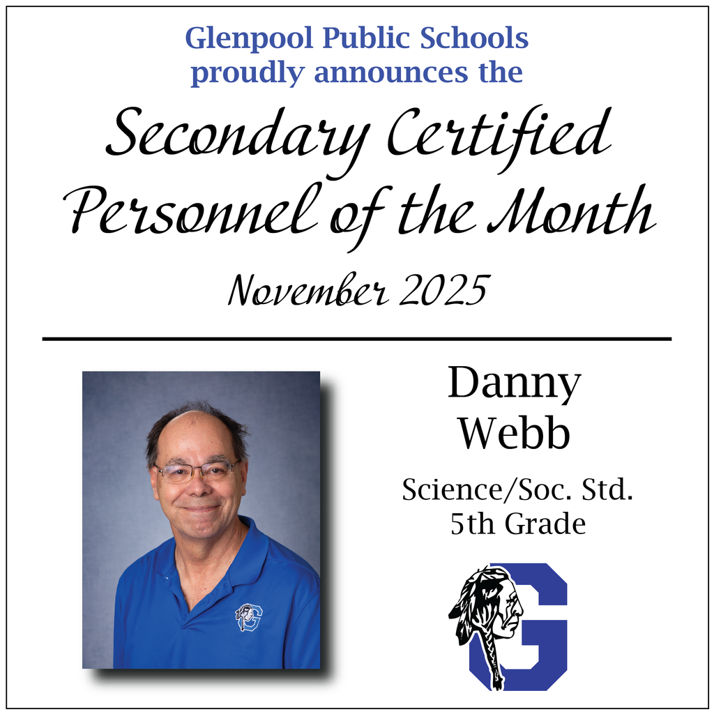 Danny Webb - Teacher of the Month - NOV 2025