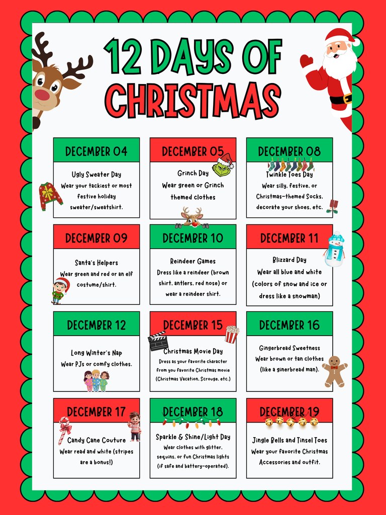 12 Days of Christmas