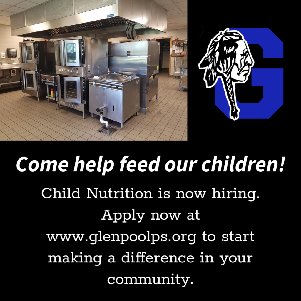 Child Nutrition is now hiring!