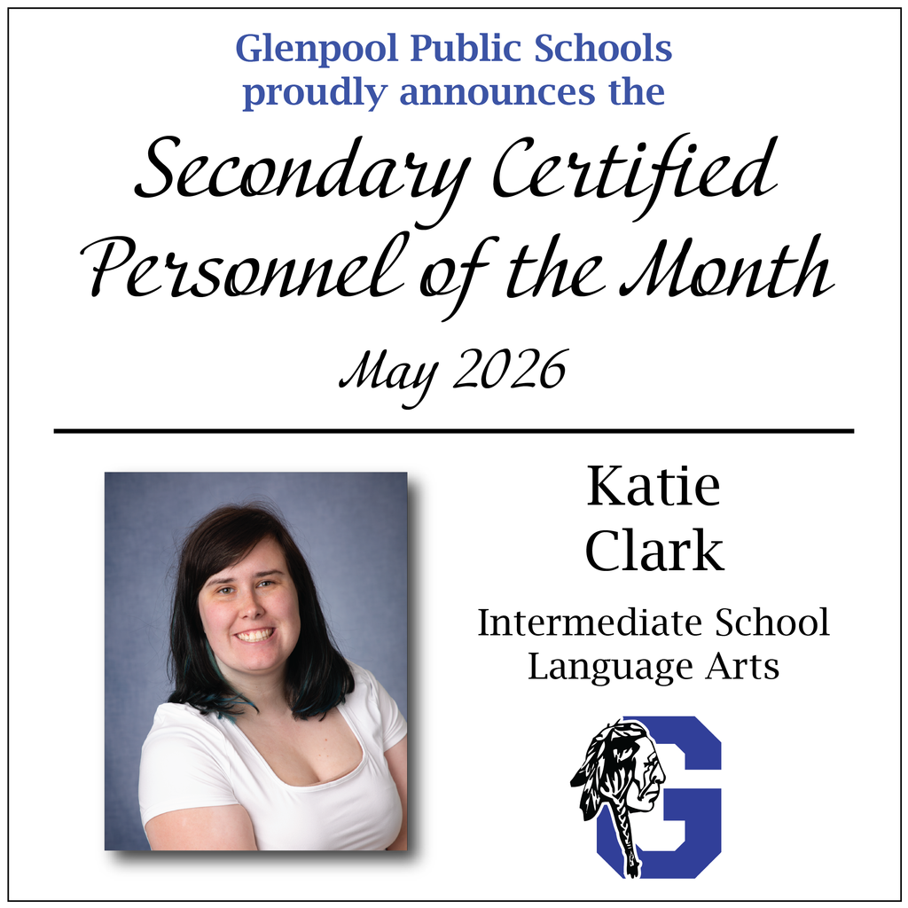 Secondary Personnel of the Month for May 2026 - Katie Clark
