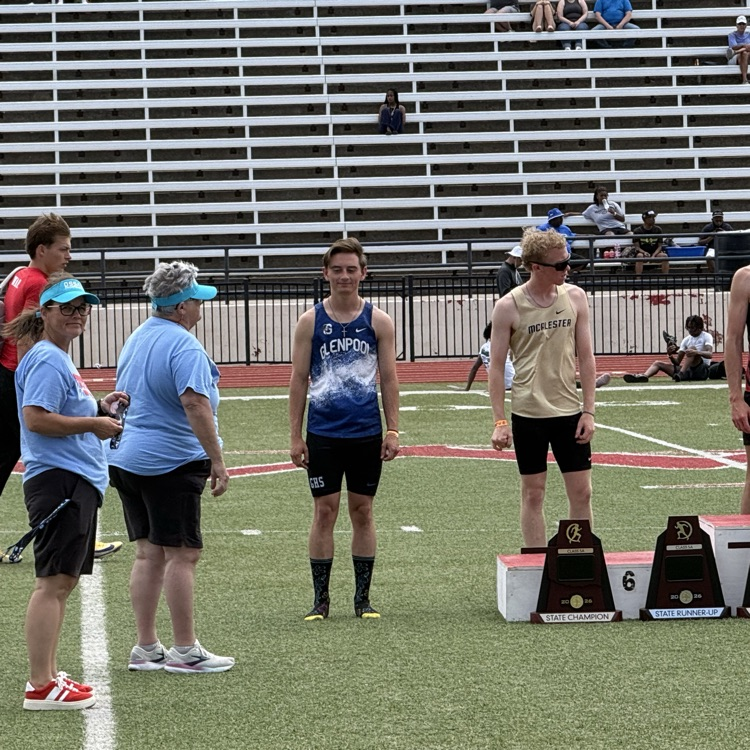 2nd place Pole Vault, Colton Kendrick, 8th place Pole Vault, Colton Martin.