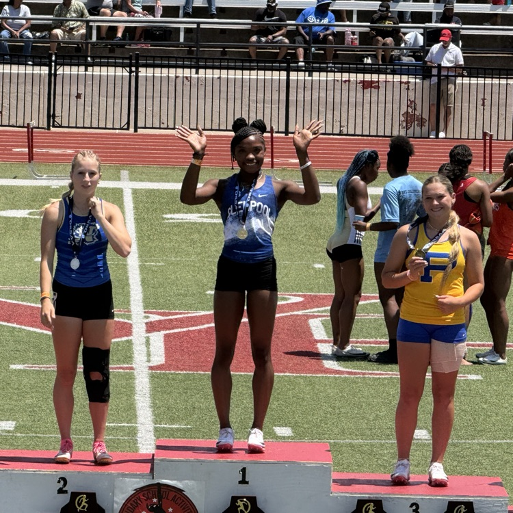 5A Girls 100 meter State Champion, Saniya Craven. Set the state record, 11.08.