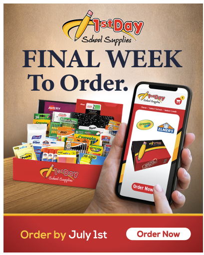 1st Day Supplies Flier