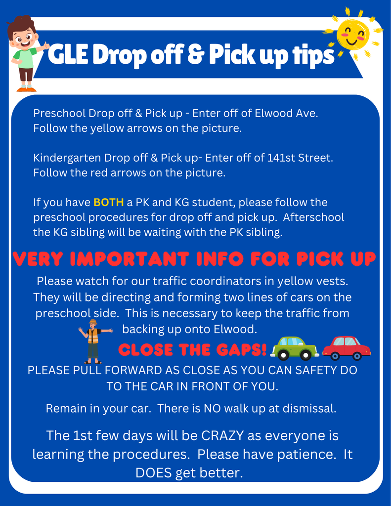 Drop off & Pick up