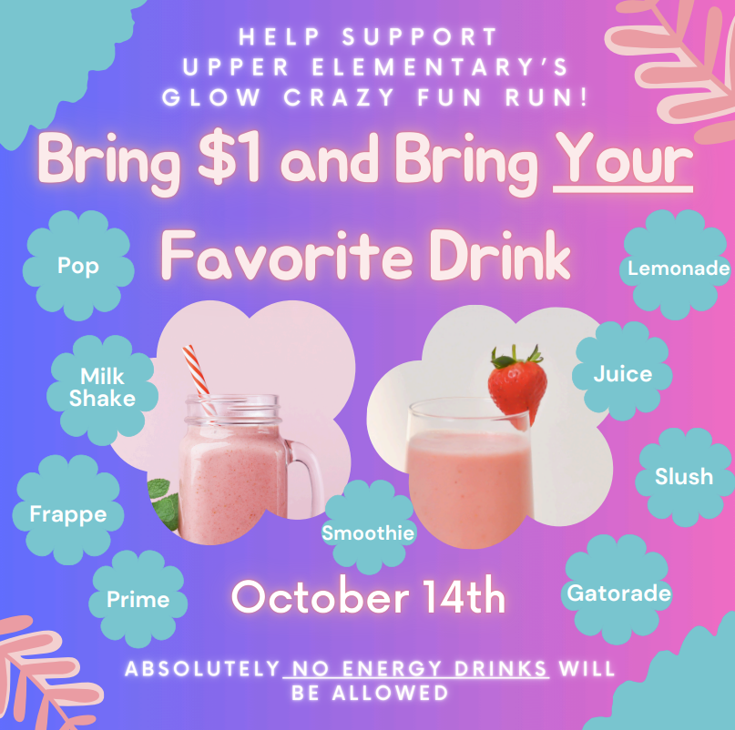 Bring $1 and your Favorite Drink on Wednesday, Oct 14