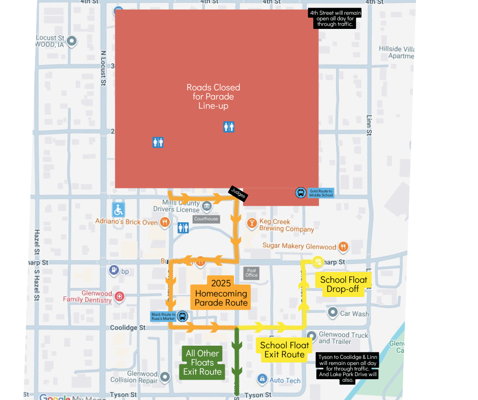 Hoco Parade Info
