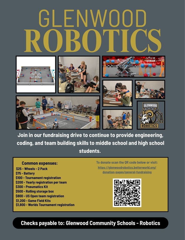 Brown Modern Open Donation Flyer