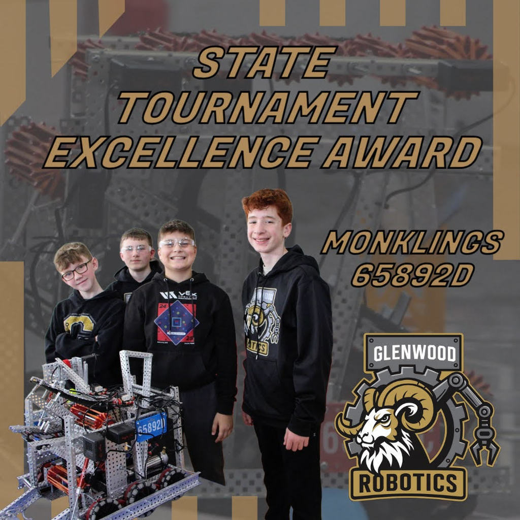 Micah Kauffman, Mason Cowell, Landon Heino and Liam Reckinger for winning the Excellence Award