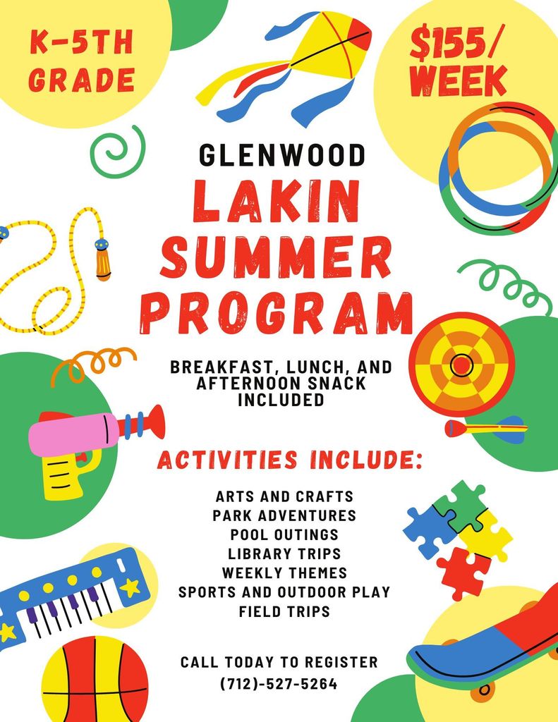 Colorful Playful Simple Modern Illustrated Children Summer Camp Flyer (1)