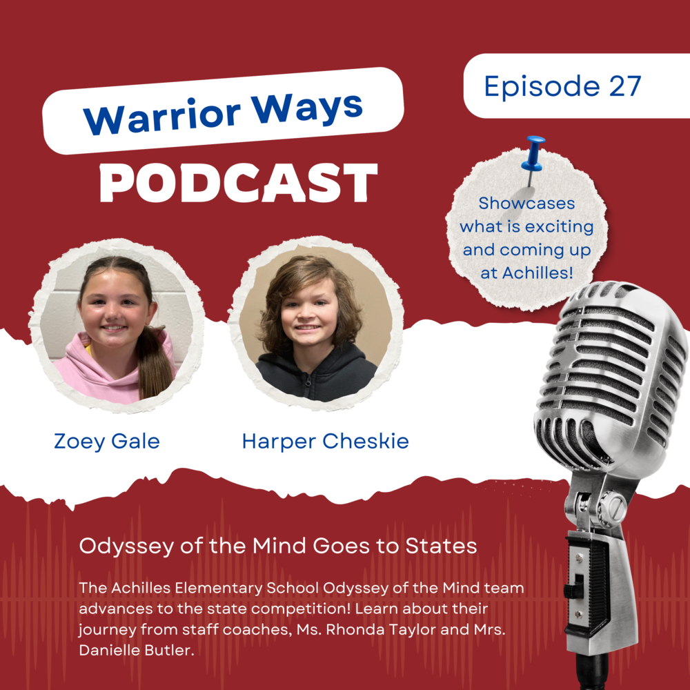 Warrior Ways Podcast: Episode 27 - Odyssey of the Mind Team