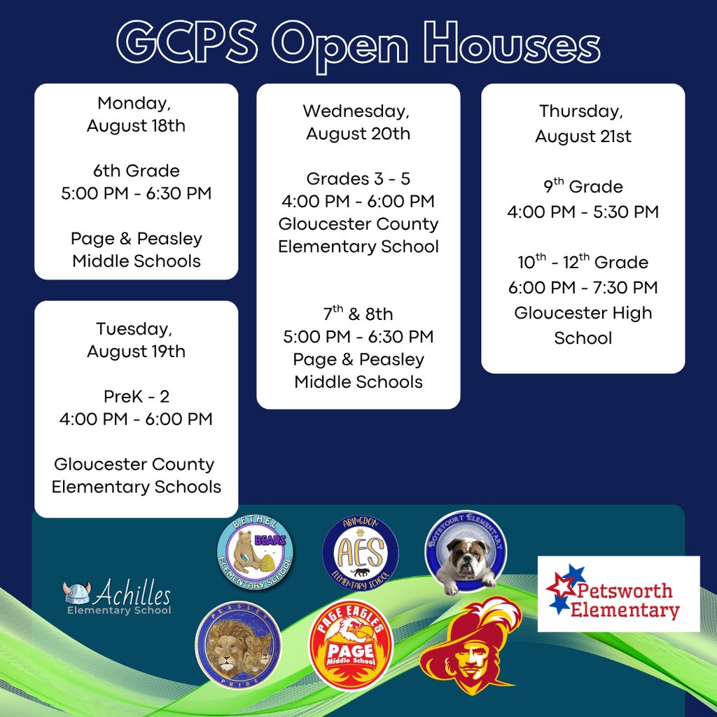 🎉 Updated and confirmed! 🎉 We were so excited to share our Open House dates that we got ahead of ourselves and left out a few important details. Here’s the full, finalized schedule so you can mark your calendars with confidence! ✏️📚 Be on the lookout for more info from your student’s school coming soon!