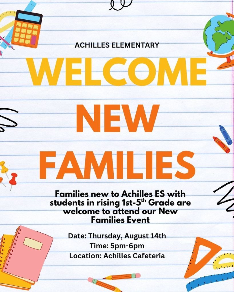 Welcome new family night