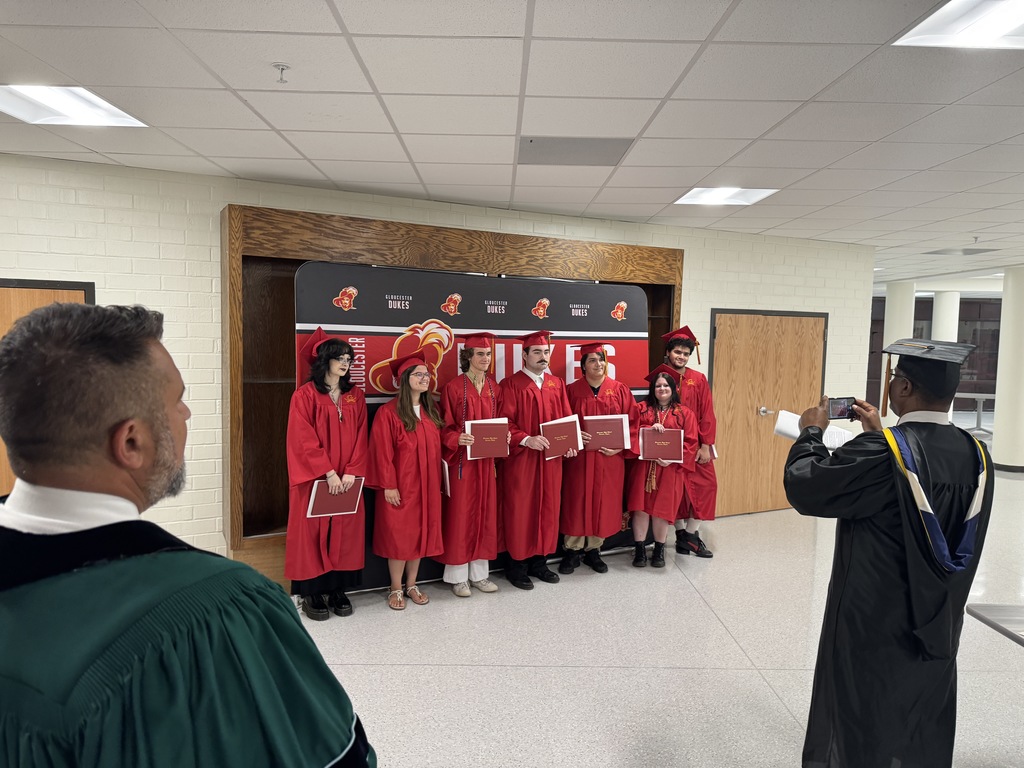 🎓✨ Celebrating Our Summer 2025 Graduates! ✨🎓  In the very first ceremony held in our beautifully renovated auditorium, Gloucester High School proudly recognized our Summer 2025 graduates!  Dr. Anthony Vladu delivered heartfelt remarks and honored each student by name. Mr. Ade Brayboy celebrated their accomplishments, and Mrs. Leonne Arsenovic officially certified our graduates.  We are so proud of this incredible group. Once a Duke, always a Duke. 💛❤️ #GHSSummerGraduation #ClassOf2025 #OnceADukeAlwaysADuke #DukePride