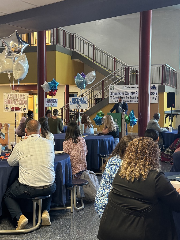 📚🍎 Welcome to Our New Teachers! 🍎📚  Today, at Page Middle School, we rolled out the red carpet for our newest GCPS educators! 🎉 They were greeted with cheers from School Board members, school administrators, division leadership, the GHS Cheerleaders, our GHS Band Drumline, and enthusiastic GHS Renaissance students.  Opening remarks set an inspiring tone for the year ahead, delivered by School Board Chair Mrs. Leonne Arsenovic, Division Superintendent Dr. Anthony Vladu, Chief Human Resources Officer Dr. Amy Stamm, and Director of Secondary Instruction Dr. Stefan Mygas.  We’re excited for the energy, passion, and talent these new team members bring to our schools. Here’s to an amazing year ahead! 💙💛 #GCPSWelcome #NewTeachers #GCPSPride #StrongerTogether
