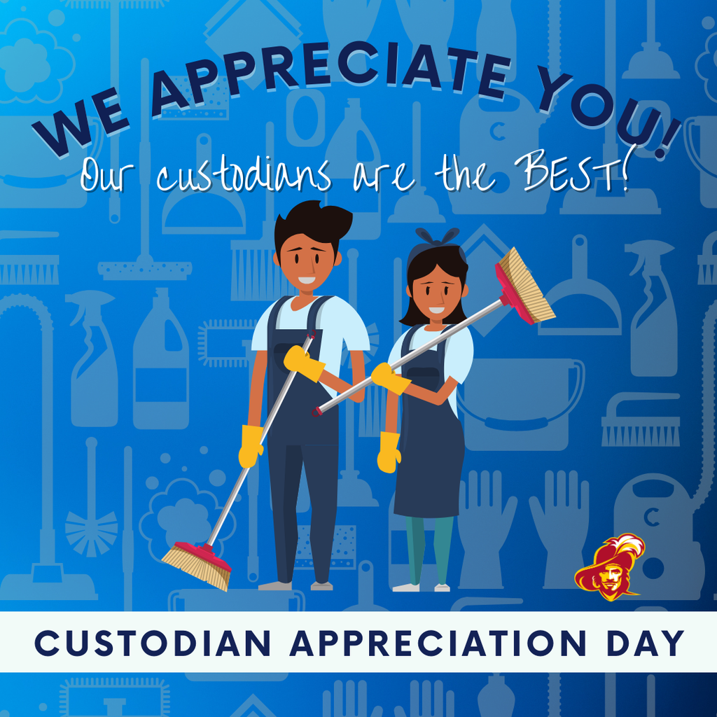🧹💛 Happy Custodian Appreciation Day to Our GHS Team! 💛🧹  Today we celebrate our incredible GHS custodians who go above and beyond every day to keep our school clean, safe, and welcoming. Your hard work, dedication, and care make a huge difference for our students and staff—and we are so grateful for you!  Thank you for all that you do, Dukes Nation appreciates you! ❤️ #CustodianAppreciationDay #GHSProud #GoDukes