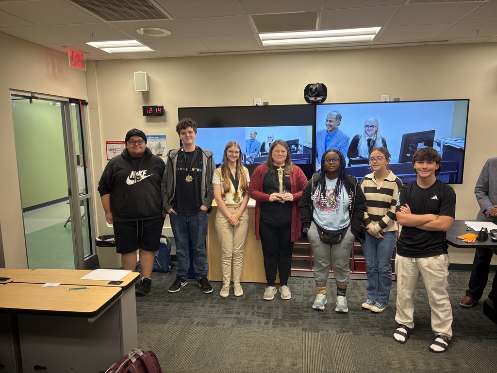 On October 24th, six students from Gloucester High School went to RCC to complete in a math contest again two other schools.  Gloucester placed first place for their overall score.  Catherine King received first place, Bryson Johnson received second place, and Caleb Collett received third place.